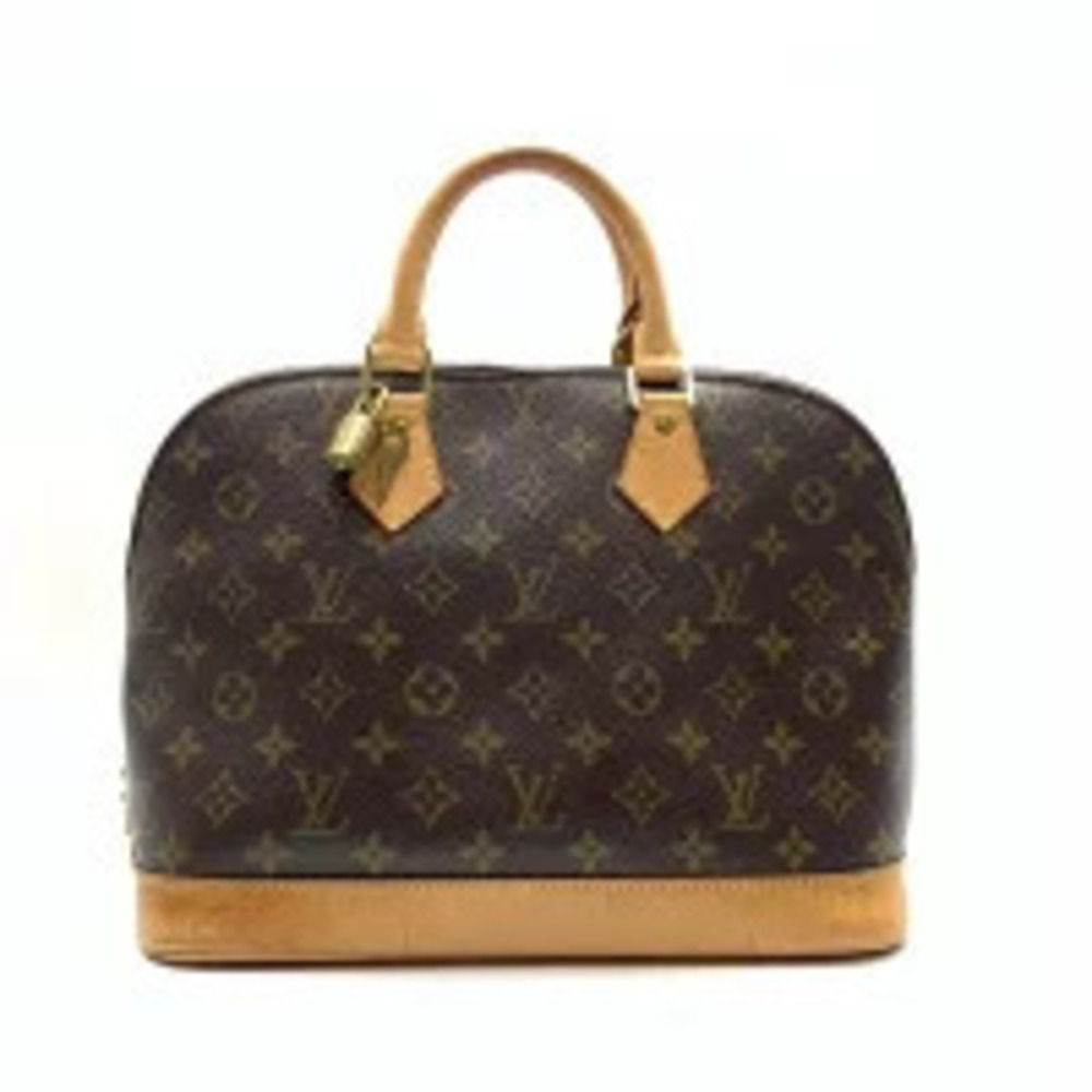 Louis Vuitton Alma Monogram Handbag Brown Bag